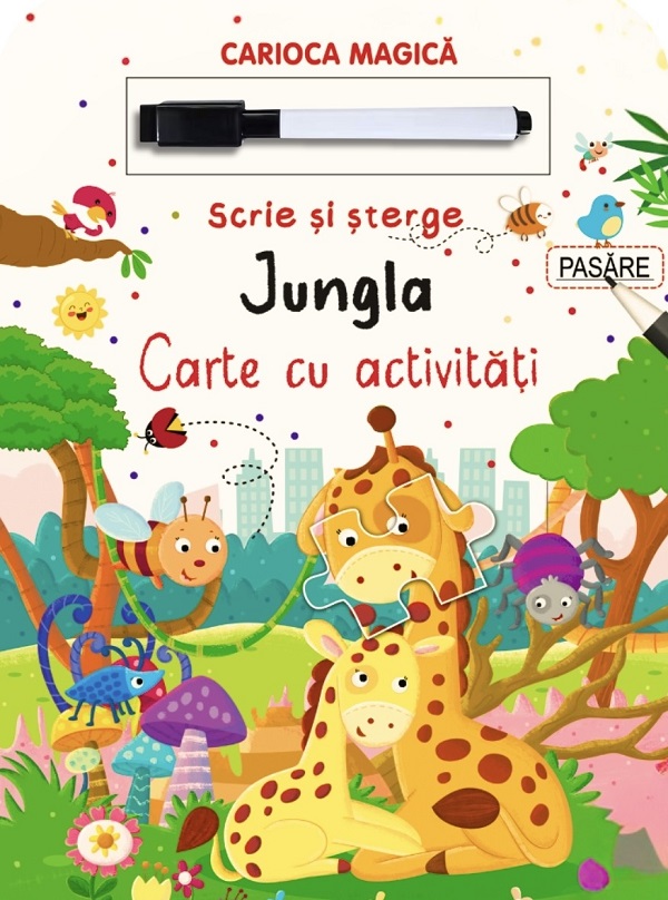 Jungla - Scrie si sterge. Activitati